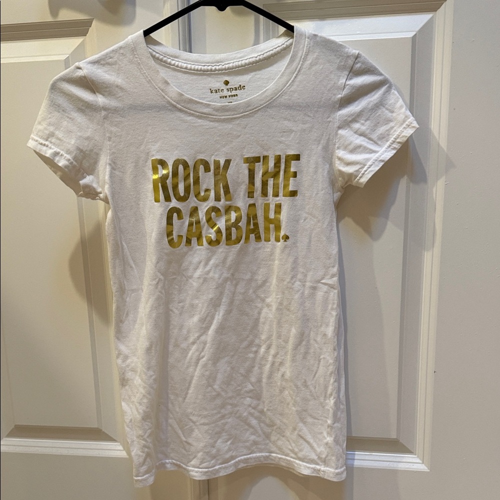 Kate Spade Rock The Casbah t shirt, rare! Great condition. XS